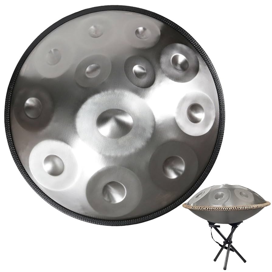 432Hz 9ノート ハンドパン スティールパン　スチールドラム　ハンドドラム Amazon｜432 Hz ハンドパン スチール ドラム 9 ノート 22 インチ