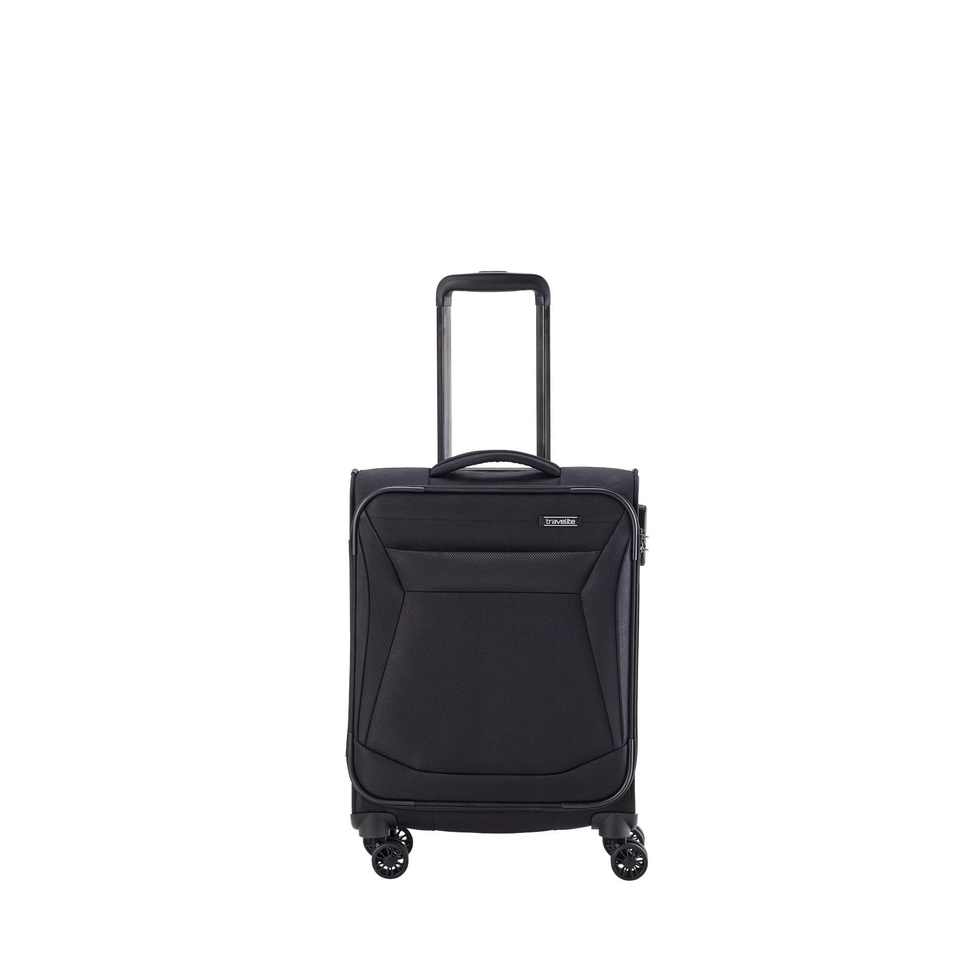 Travelite Crosslite 5.0 Large 4-wiel trolley olive - - Harkema tassen en koffers