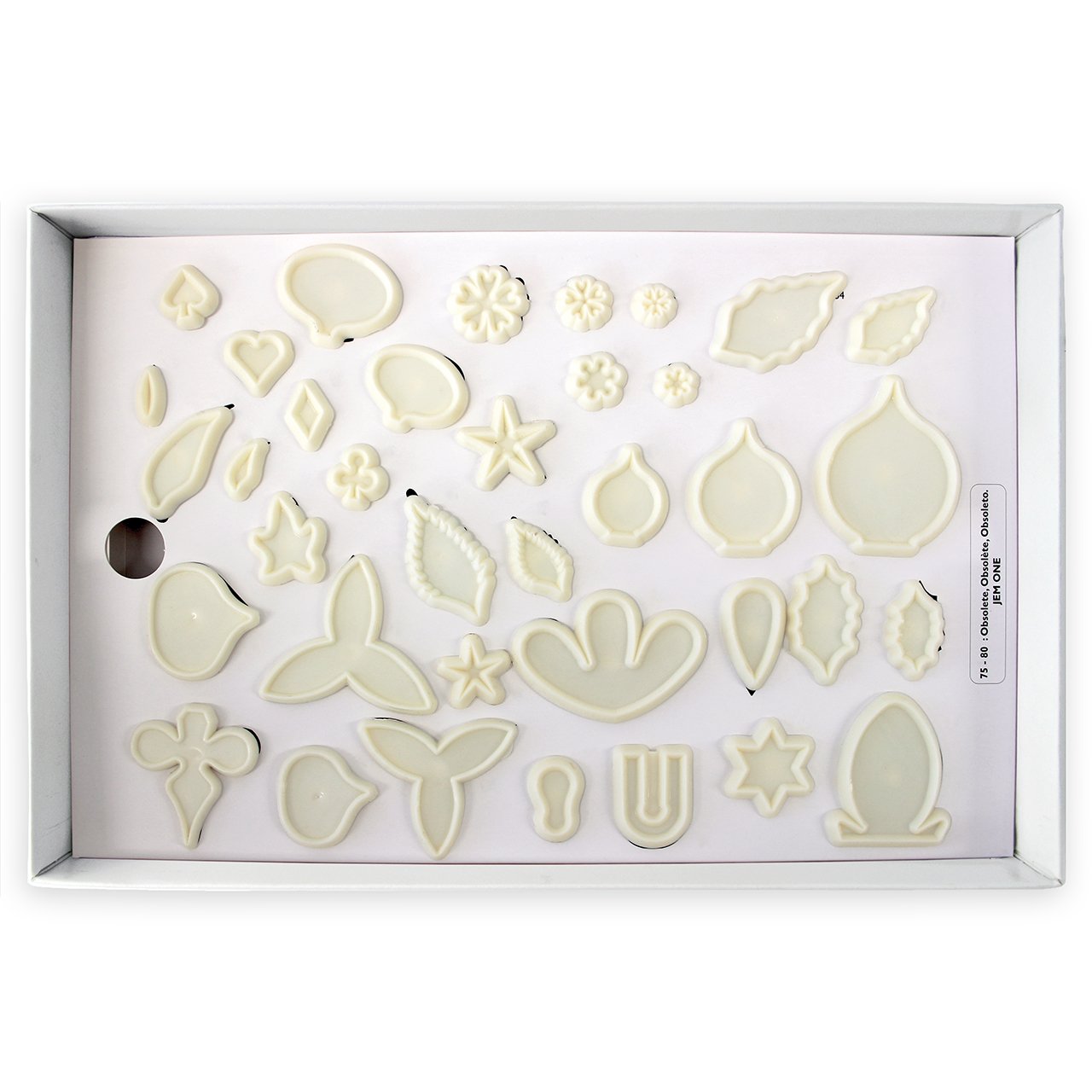 JEM Cutters Gum Paste Cutter Set - Flower Assortment 2