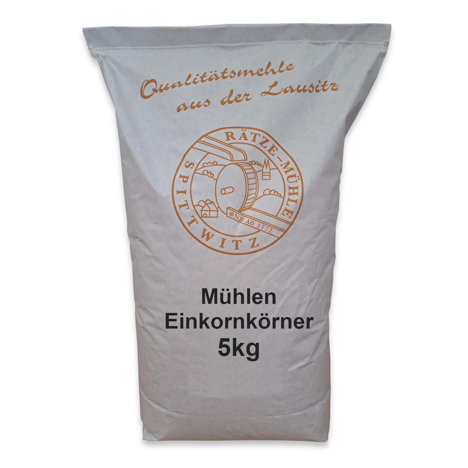 Mühlen Einkornkörner 5kg ganzes Korn gereinigt, frisch aus der Rätze- Mühle in bester Qualität Einkornkerne