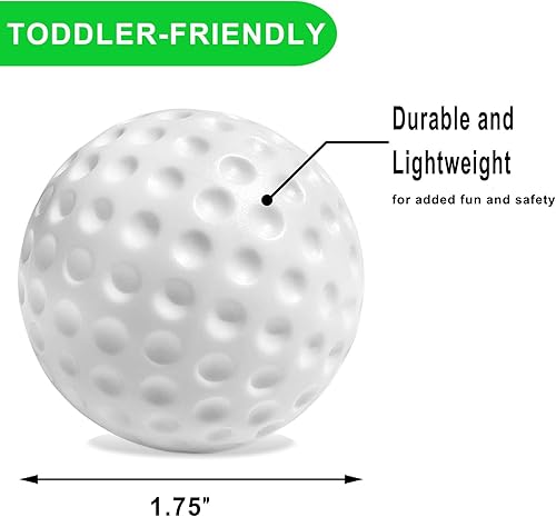 Miniatura 4 de Mini palos de golf de plástico para niños pequeños, juego de palos de golf para niños, juguetes de golf para exteriores e interiores, regalo de
