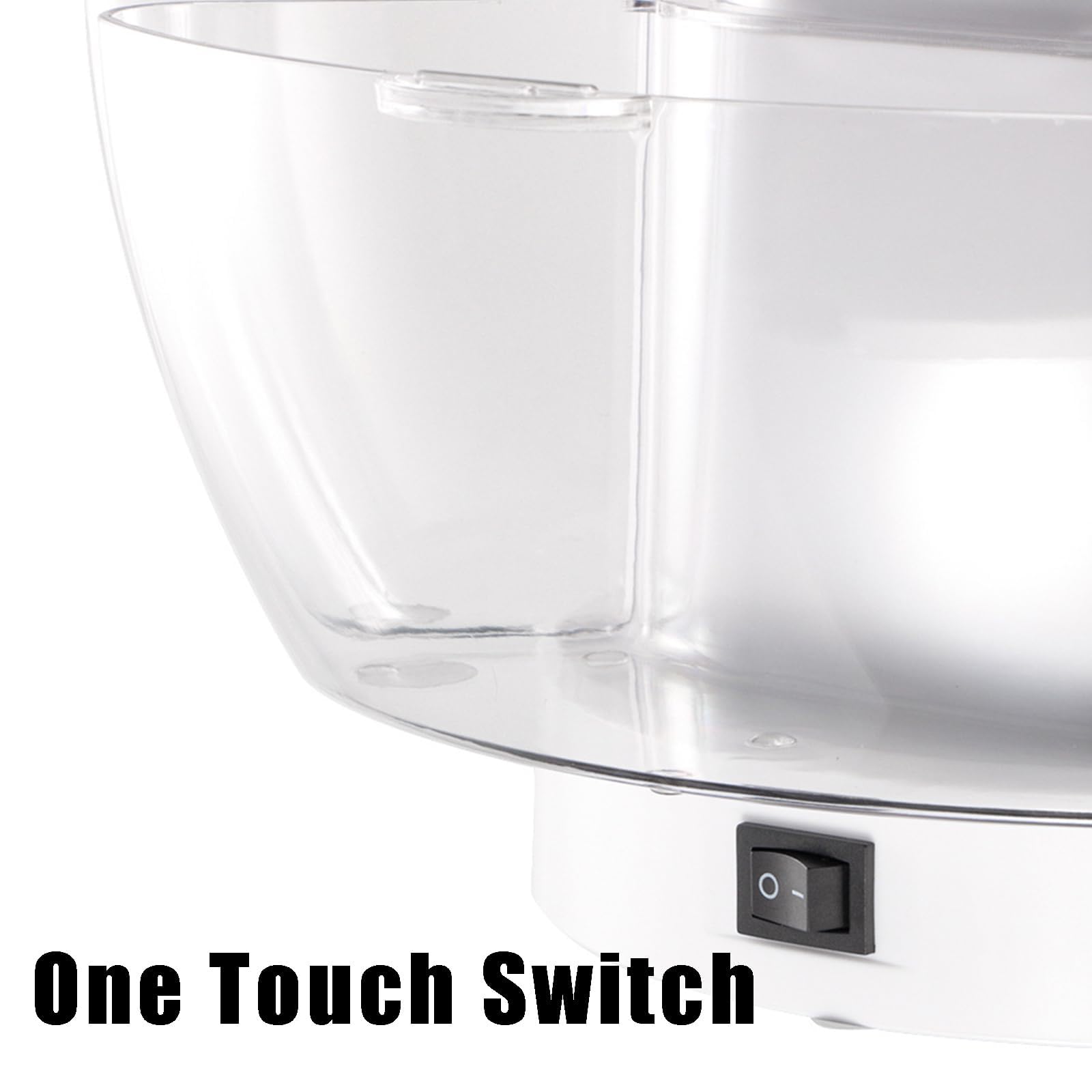 Macchina per popcorn elettrica, macchina per popcorn da 1200 W con 4 scatole, capacità 70 g, macchina per popcorn One Touch, senza olio, riscaldamento rapido, macchina per popcorn ad aria calda
