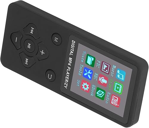 Miniatura 2 de MP3 Music Player, MP4 Player with HiFi Sound, 1.8 Inch Color Screen, Slim for Home Travel (Black)