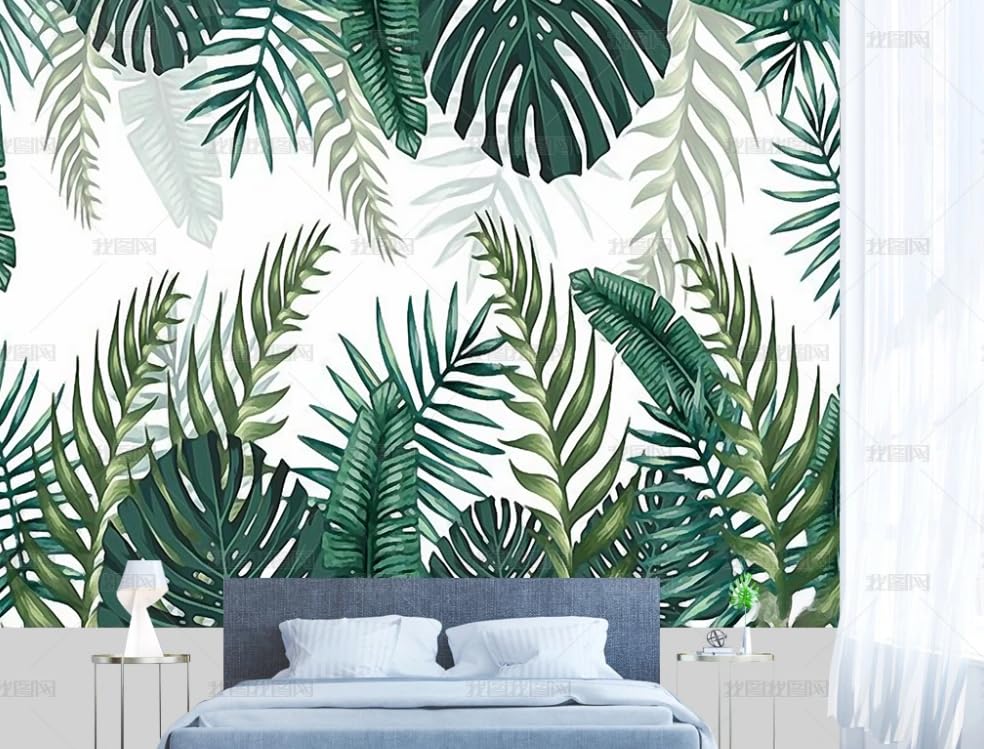 Poster géant mural forêt tropicale papier peint intissé haut de gamme