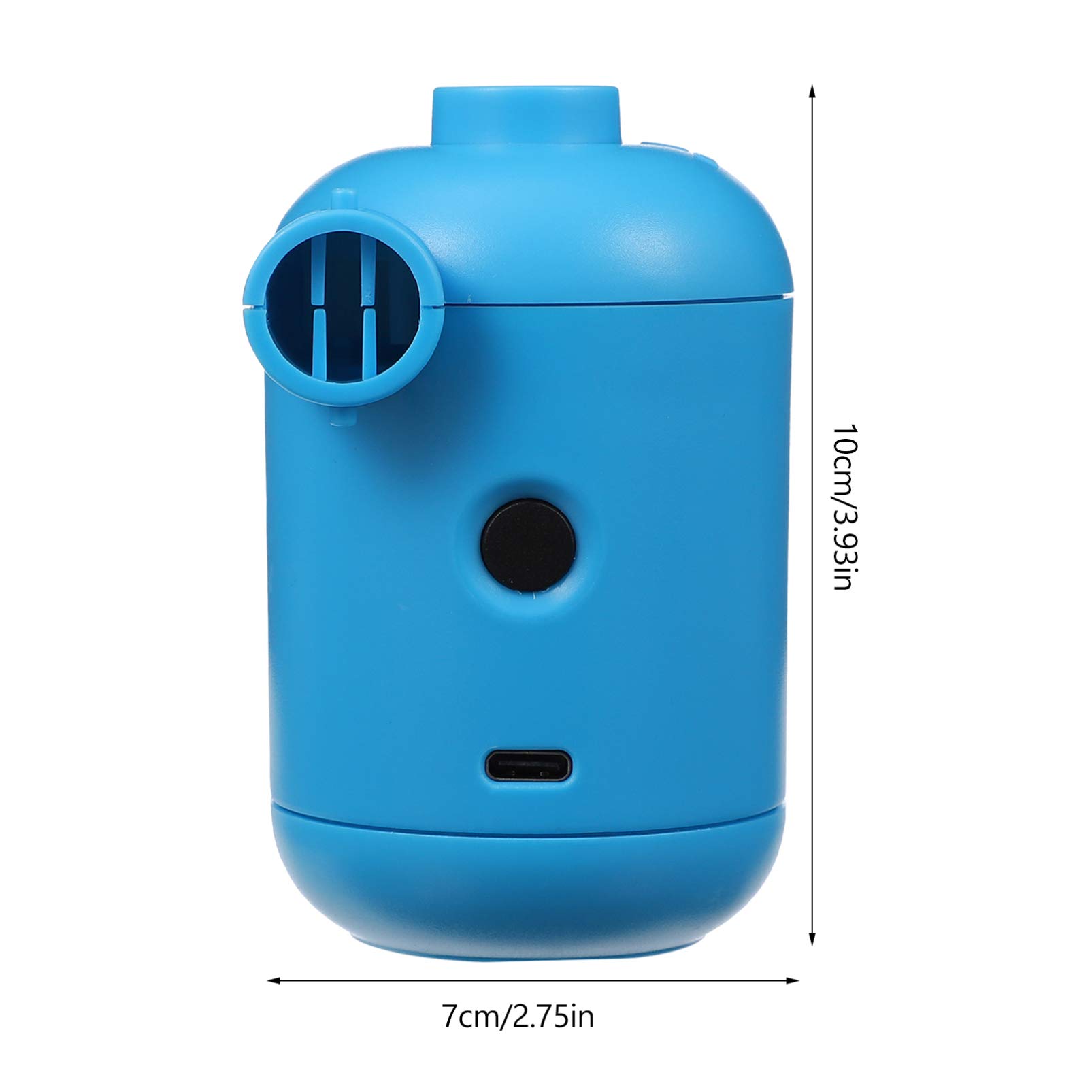 Zerodeko USB elektrische pumpe luftmatratzenpumpen pumpen für luftmatratzen Schnell aufblasbare Pumpe Electric air Pump paddeln Schwimmbad USB-Luftpumpe Mehrzweck-Luftpumpe Plastik Blue