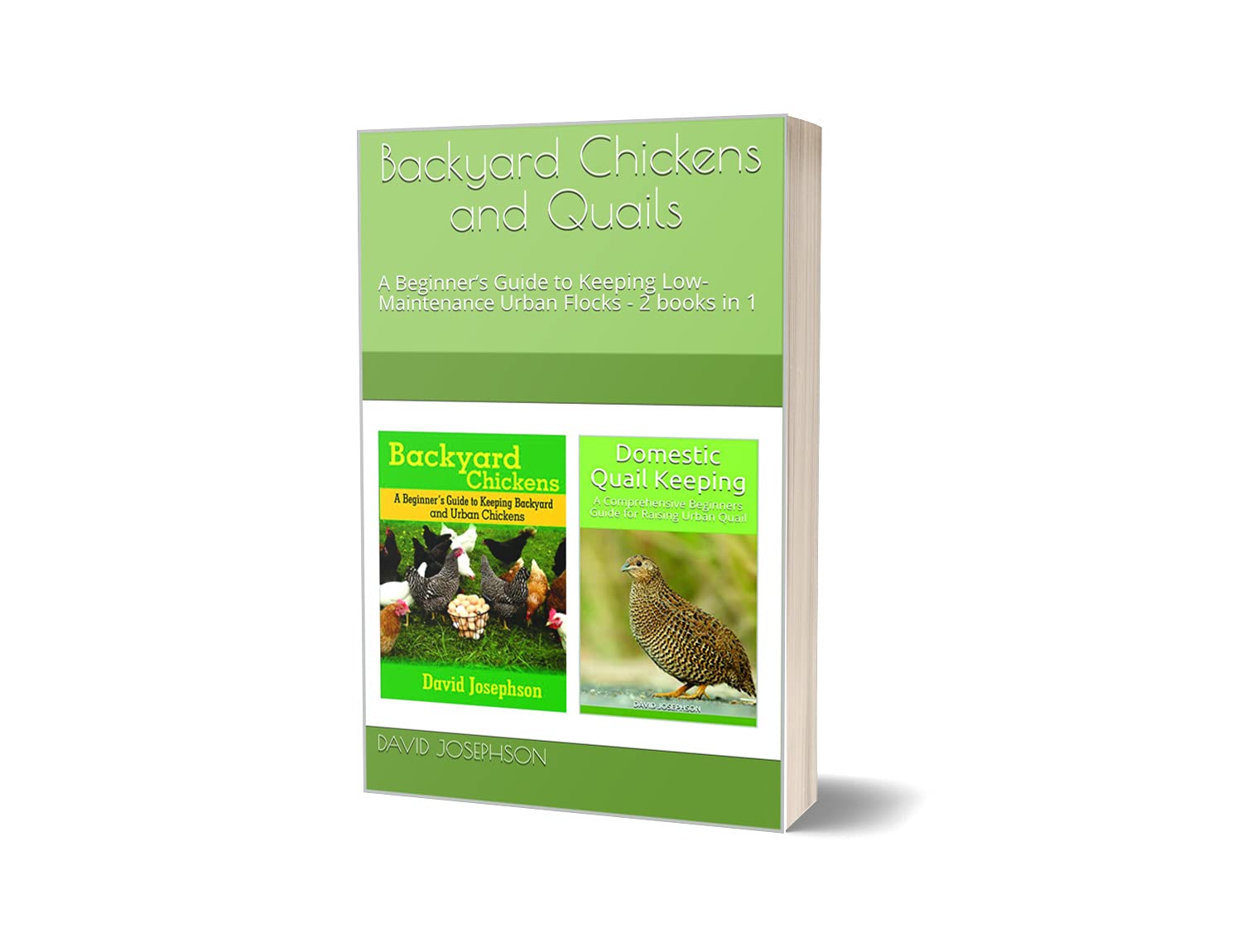 Backyard Chickens and Quails: A Beginner’s Guide to Keeping Low-Maintenance Urban Flocks - 2 books in 1