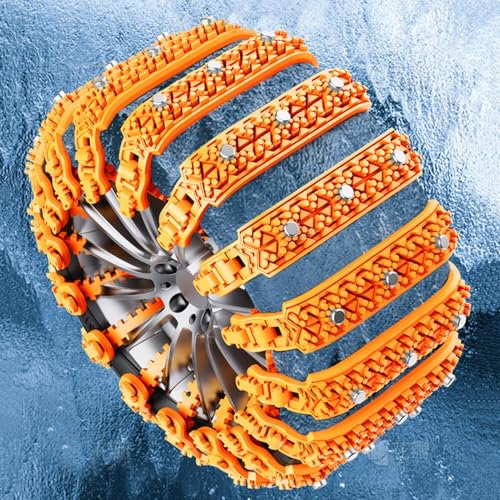 Cadenas de nieve para coche antideslizantes de seguridad 3