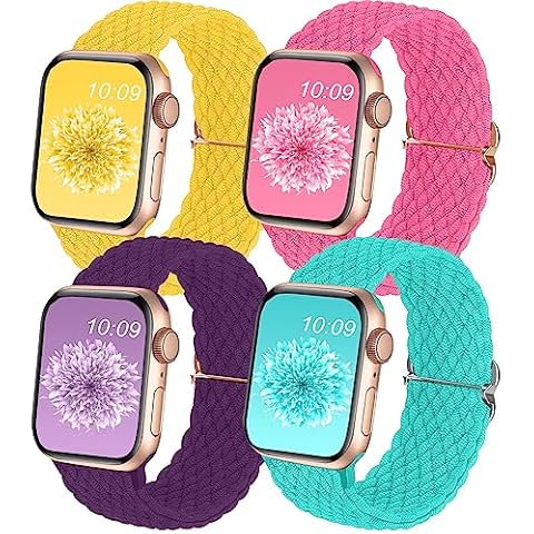 Stretchy Braided Strap for Apple Watch Cover