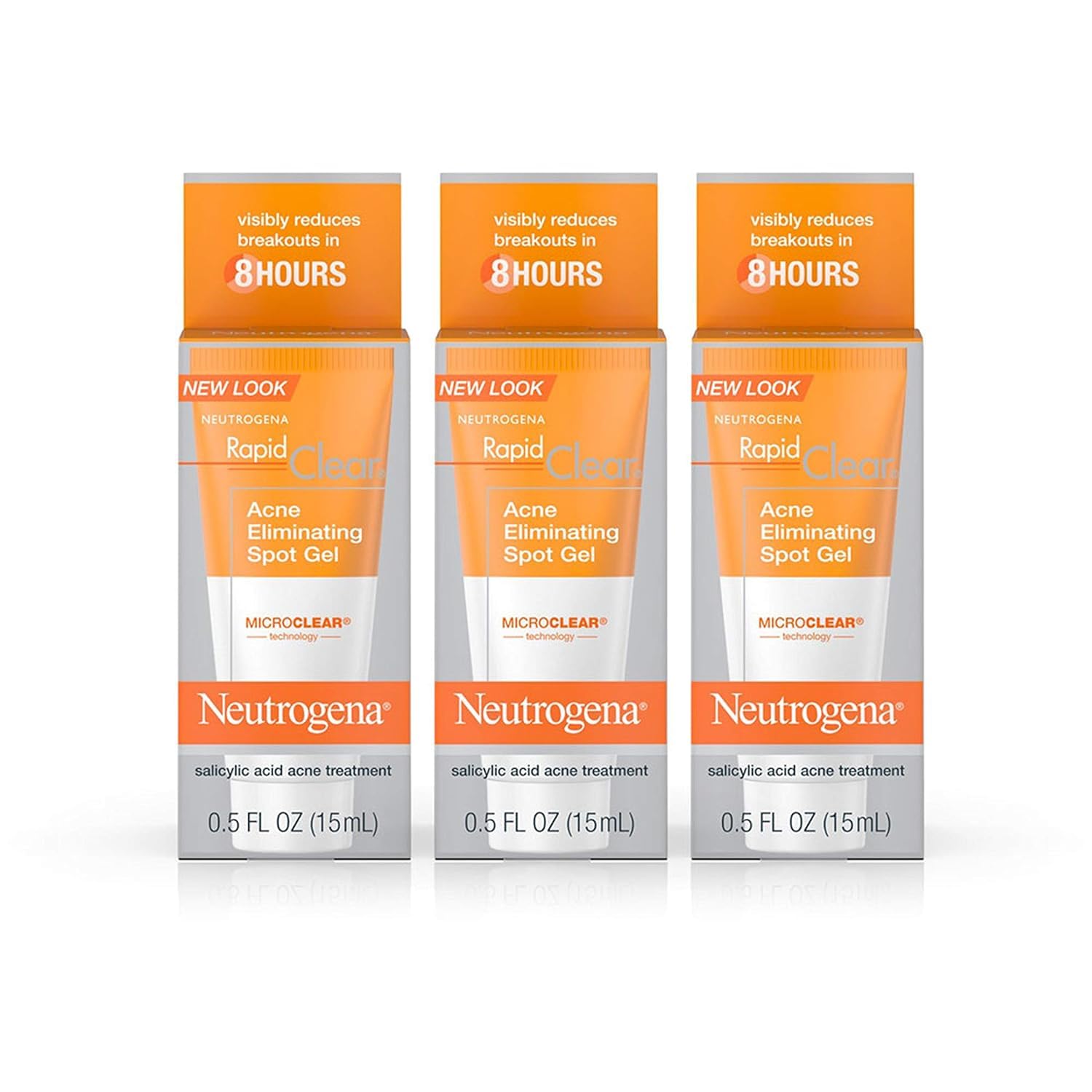 Rapid Clear Acne Eliminating Spot Gel, .5 Fluid Ounce (Pack of 3)