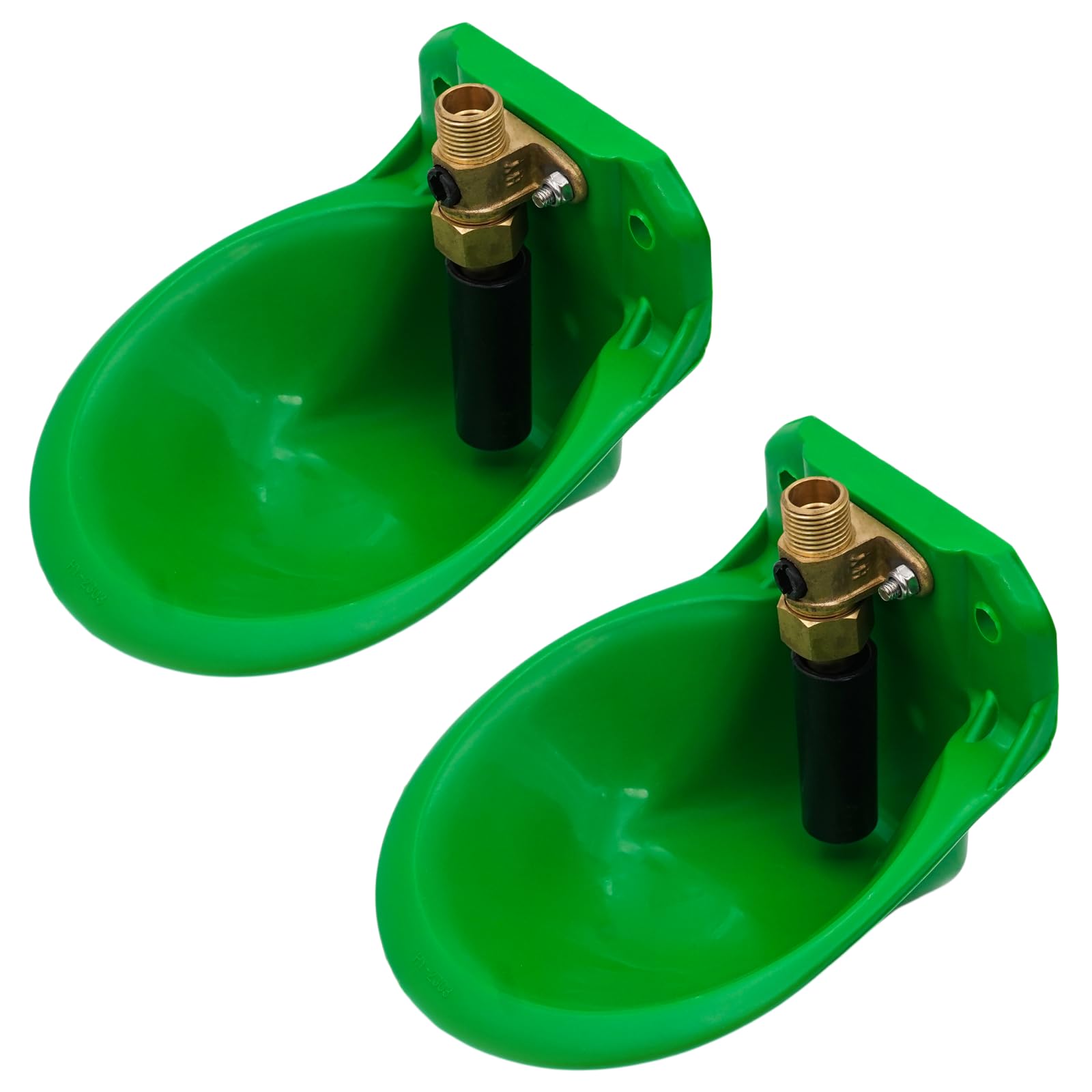 Ciotola automatica per acqua di pecora, in plastica, auto-abbeveratoio con valvola in ottone, per bevande per cavalli, per pecore, capre, cavalli, mucche