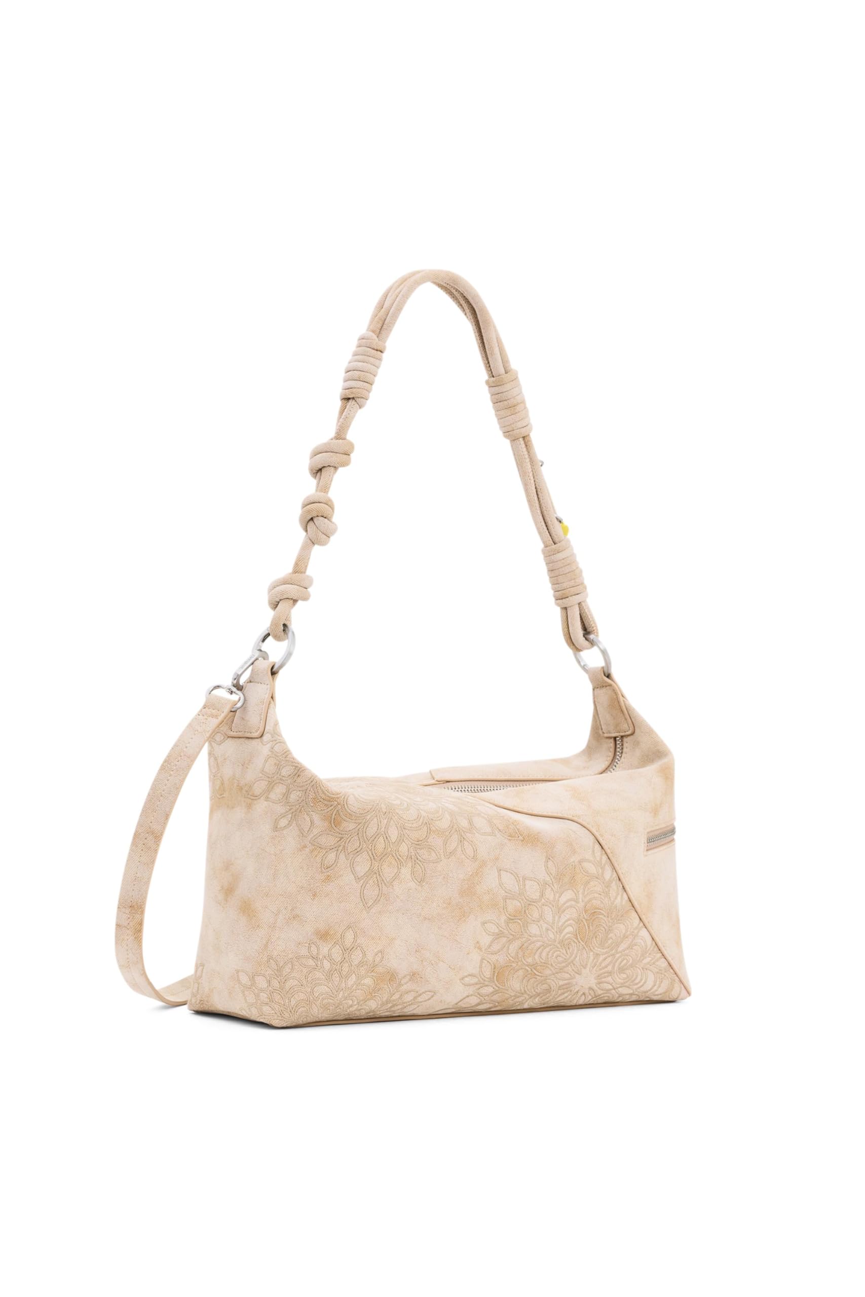 Desigual Schultertasche Umhängetasche Sierra Sand Huntington Hand Bag Arena Vigore beige