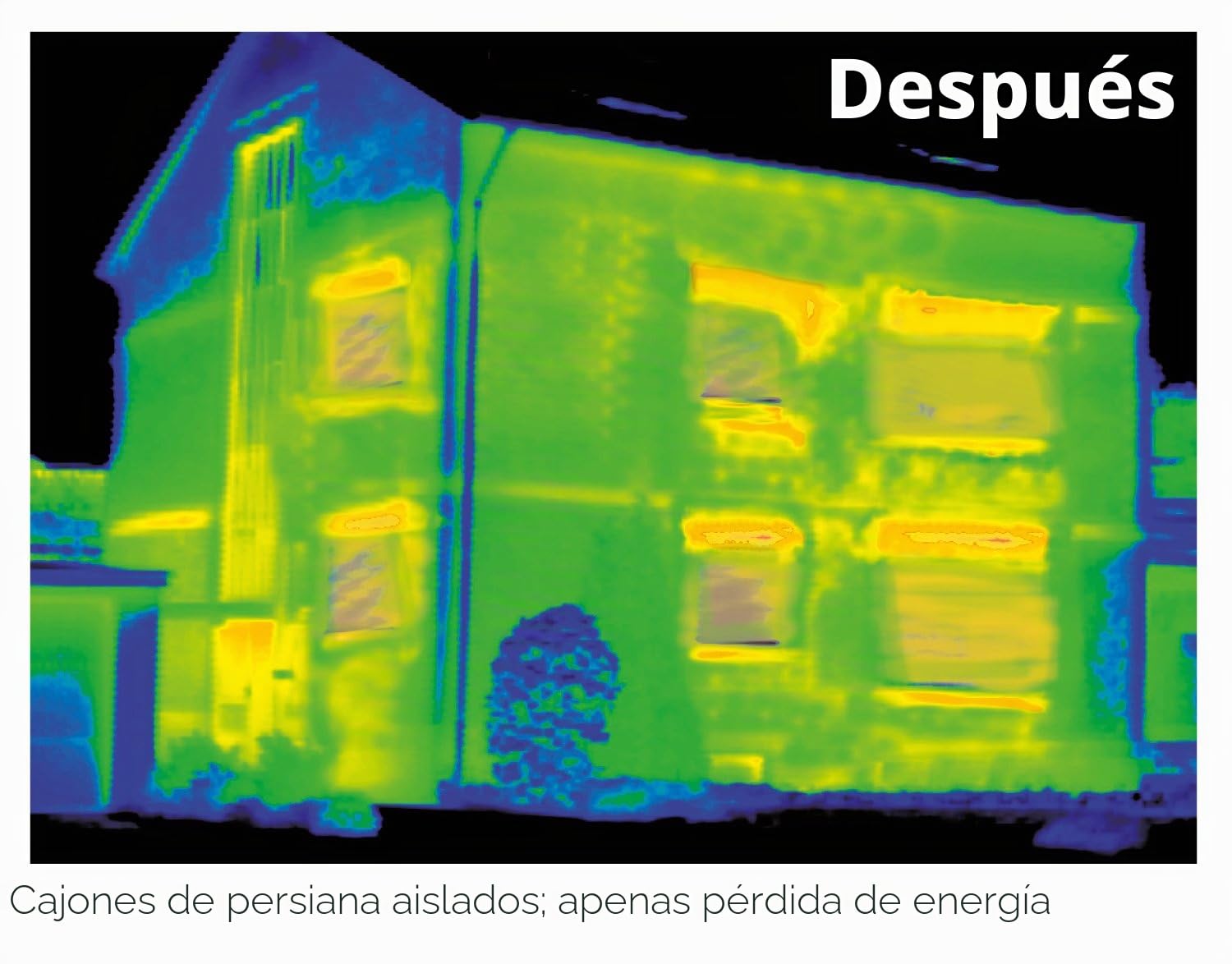 SELITHERM - Juego completo de aislamiento para cajas de persianas para un aislamiento óptimo 25mm