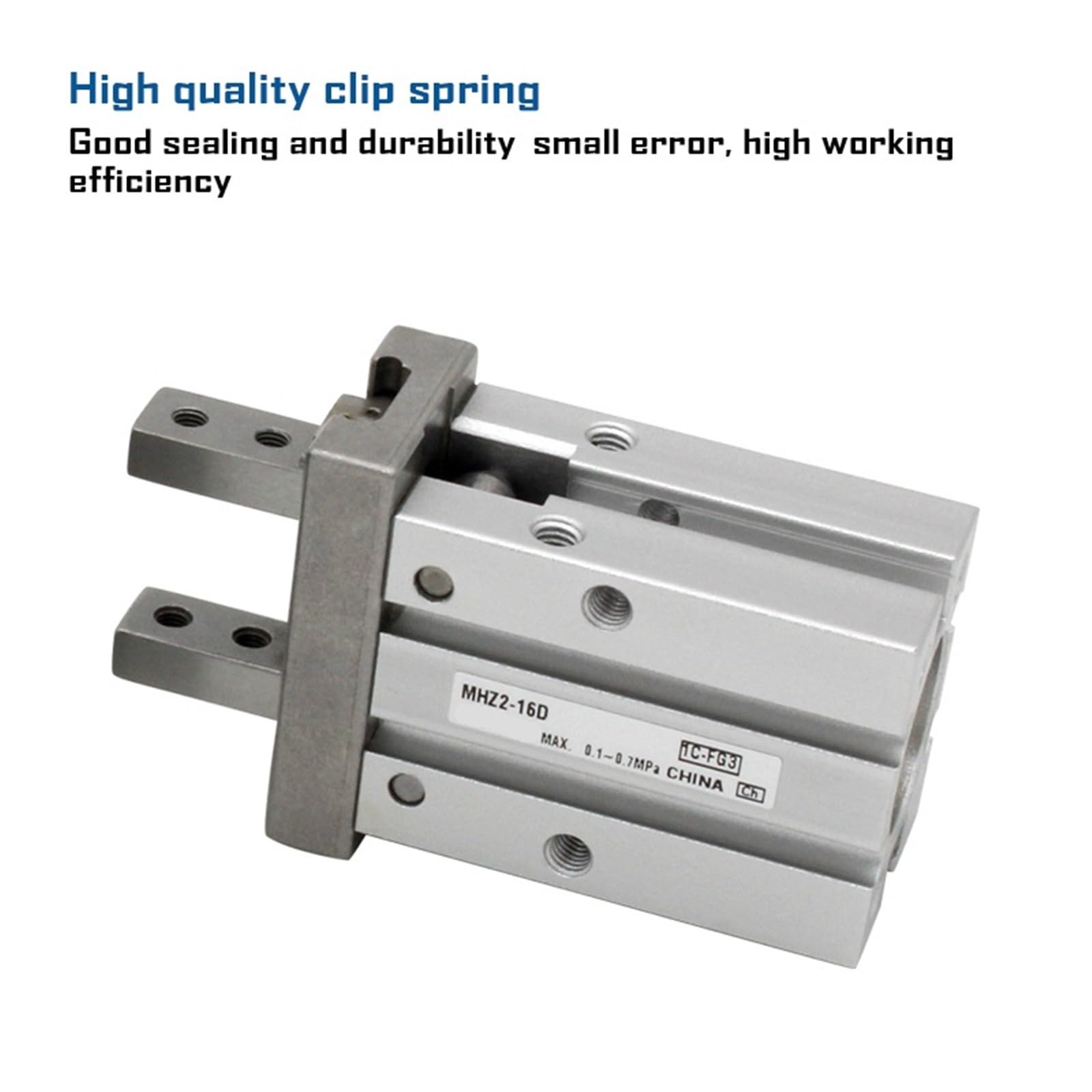 Wąski pneumatyczny chwytak równoległy serii MHZ2 Aluminiowy cylinder palcowy dwustronnego działania(Mhz2-25dn)