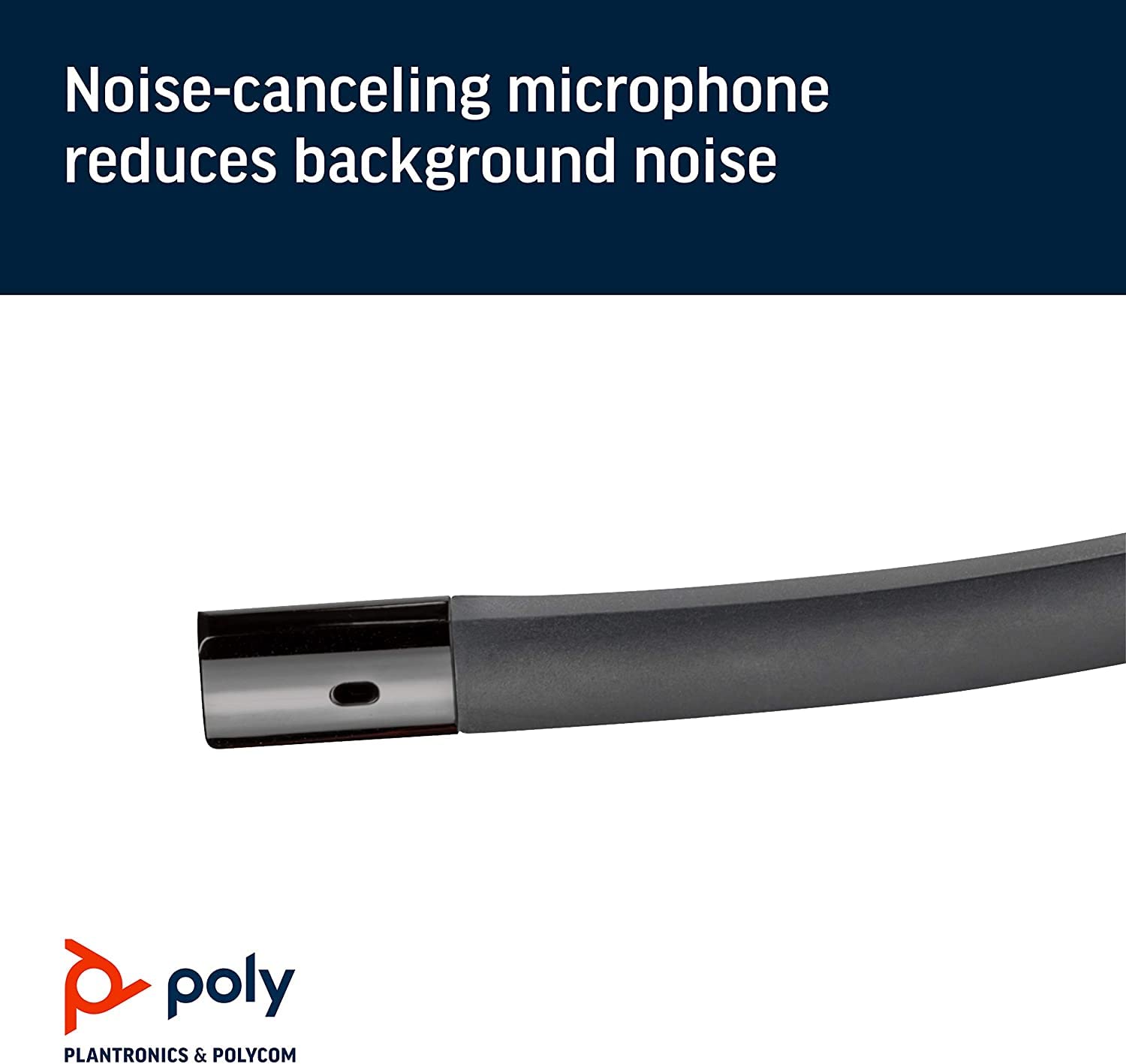 Plantronics – Blackwire 3215, kabelgebundenes USB-C Headset – Ein-Ohr Headset (Mono) mit Mikrofonarm – Verbindung mit PC/Mac über USB-C-Anschluss oder Smartphone/Tablet via 3,5-mm Klinke, Teams etc.