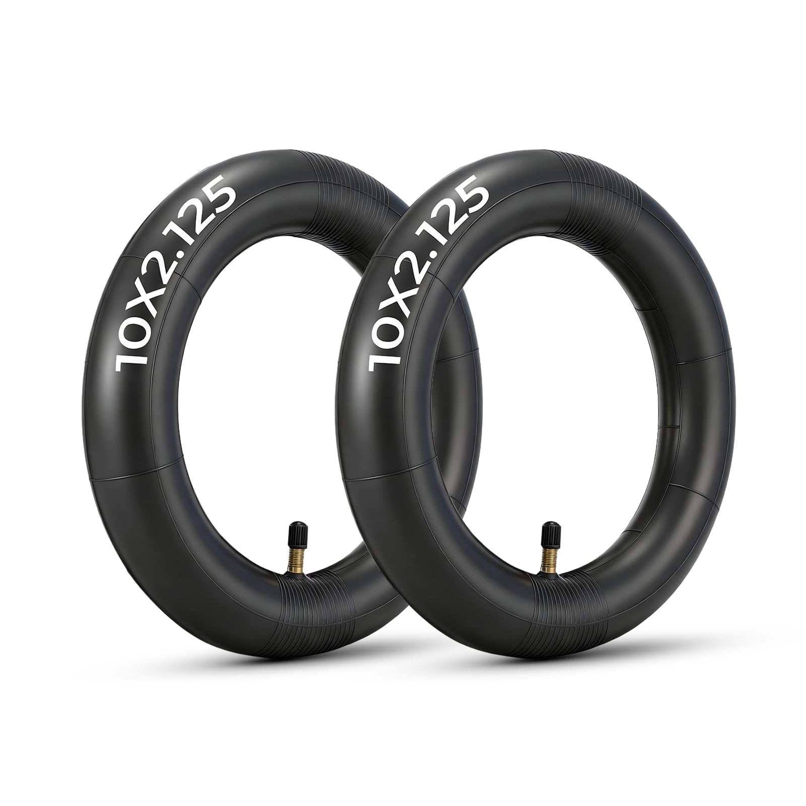 Photo 1 of 10x2.125 Inner Tube,10 inch Scooter Tire Inner Tube Compatible with 10x1.90 10x1.95 10 x 2 54-152,Replacement for Segway Ninebot F20, F25, F30, F40 Electric Scooter