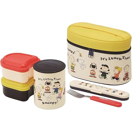 Amazon 保温弁当箱 560ml ランチジャー スヌーピー ランチタイム Peanuts Kcljc6 弁当箱 オンライン通販