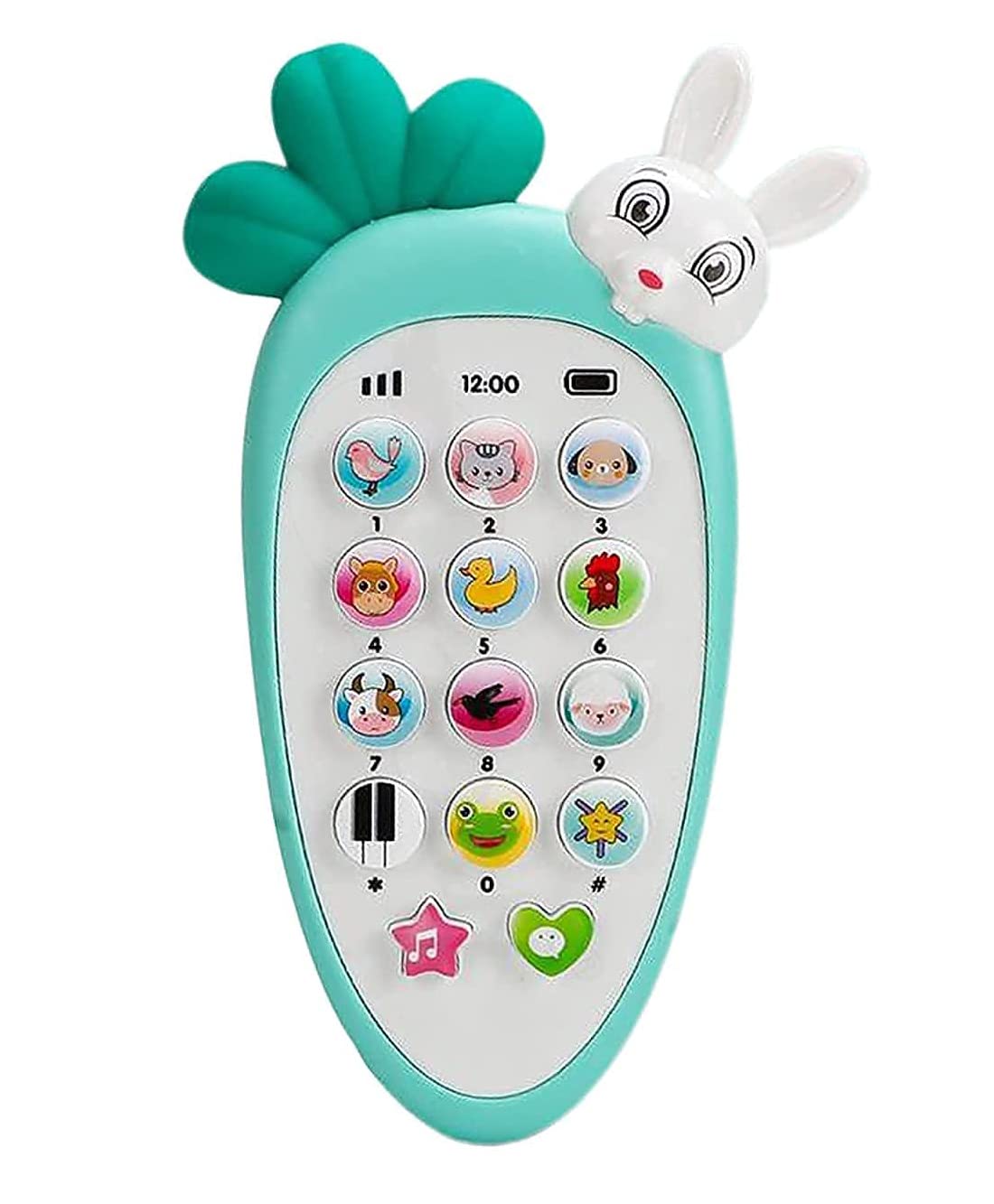 IndusBay® Musical Multifunction Toy Smart Mobile Phone Telephone Educational Learning Toys with Lights and Sound Toys for Babies Kids Musical Toys, Assorted Color (B0CPFLXXPW) Amazon Price History, Amazon Price Tracker