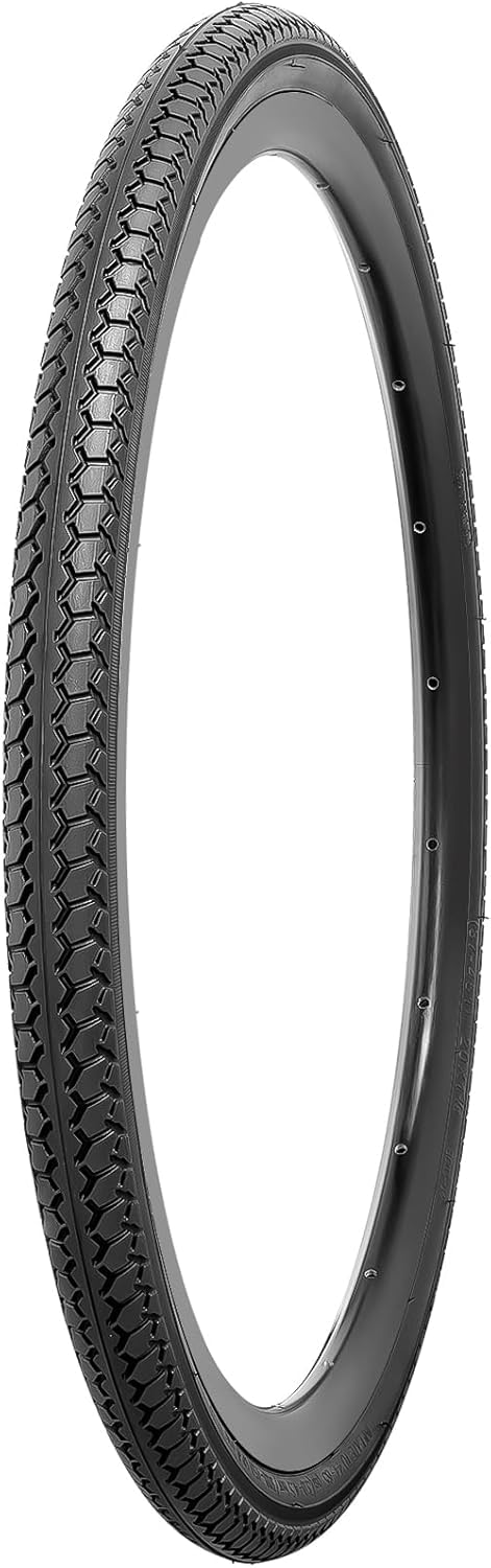 YUNSCM 2 neumáticos de bicicleta de carretera de 20 x 1 3/8 (37-451) y tubos de bicicleta resistentes de 20 pulgadas, válvula Presta compatible con neumáticos y tubos de bicicleta de 20 x 1 3/8 (Y-930