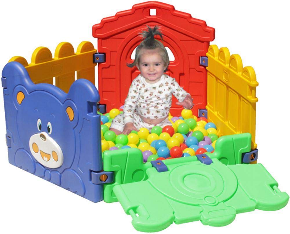 RBW TOYS-toy Baby Play Fences Set - 5 Pieces, Multicolour, rbw16327et