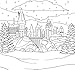 Harry Potter: Winter at Hogwarts: A Magical Coloring Set