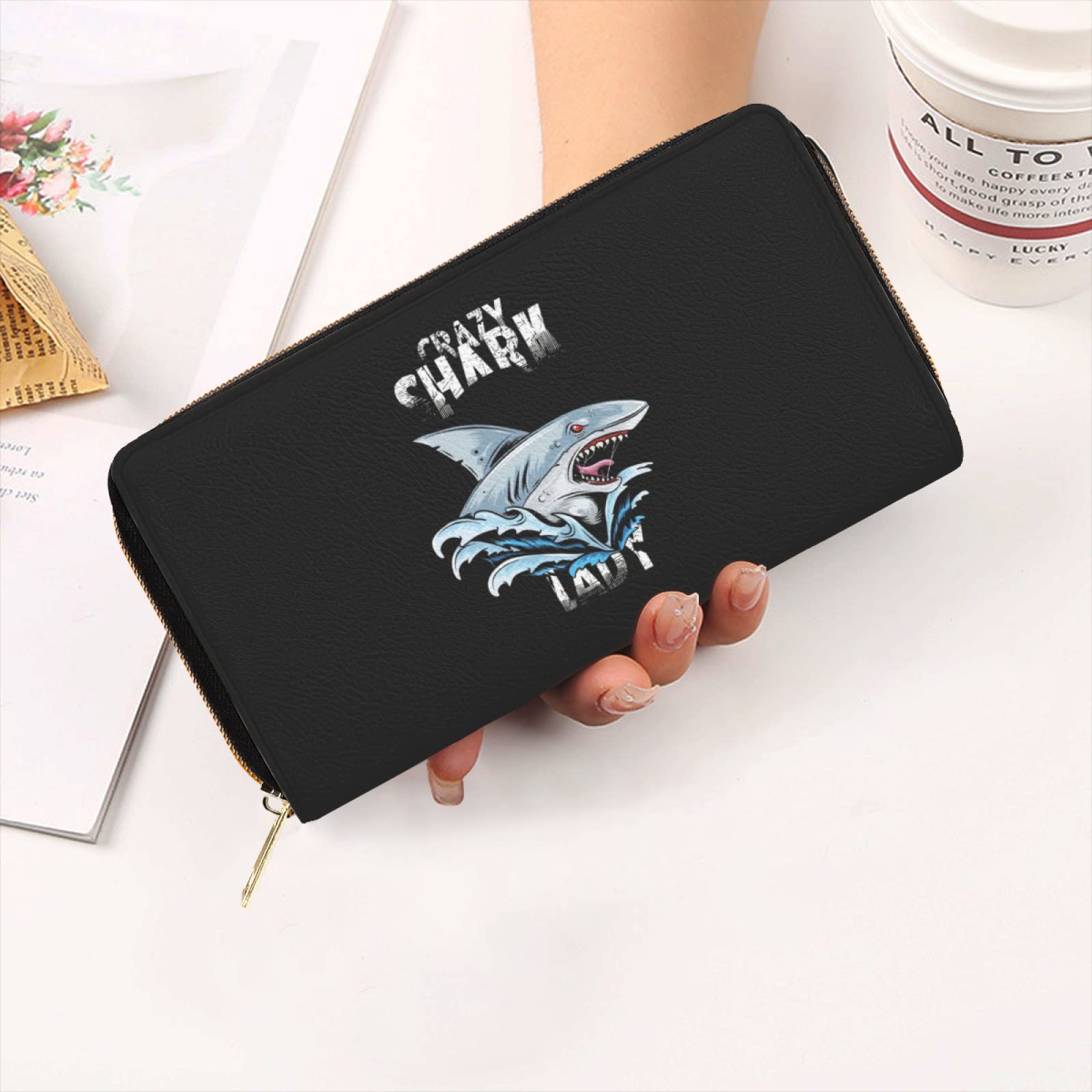 Amazon.co.jp: 長財布 Jaws ジョーズ 財布 ウォレット メンズ ロング