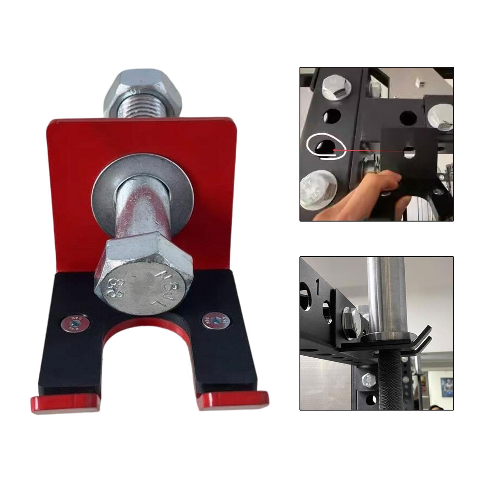 Amazon | Deevoka スクワットラック用バーベルホルダー ベンチ