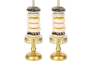 Premium Donut Stand for Unforgettable Party Presentations - Set of 2
