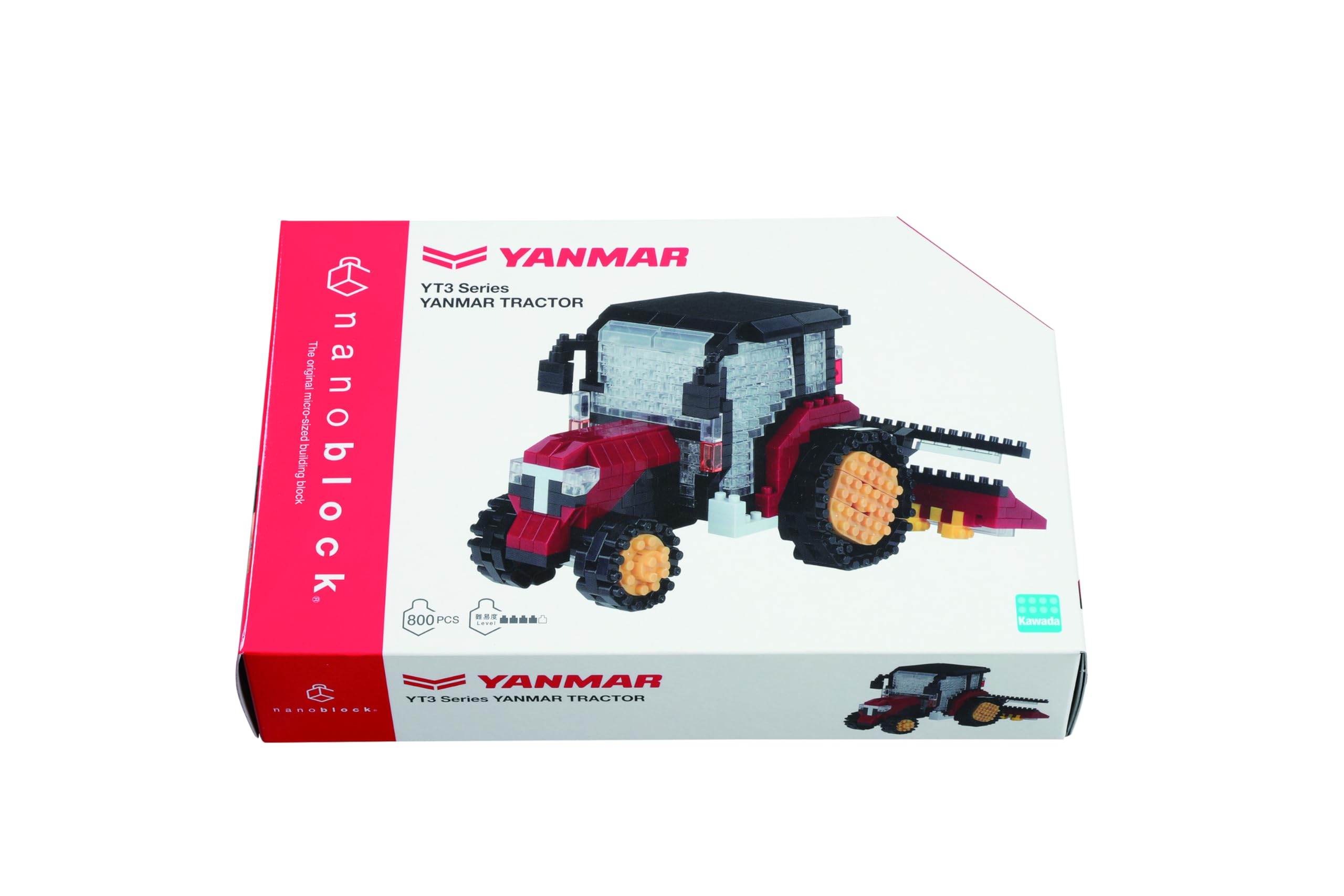 Amazon.co.jp: YT3シリーズ ナノブロックトラクター ヤンマー YANMAR