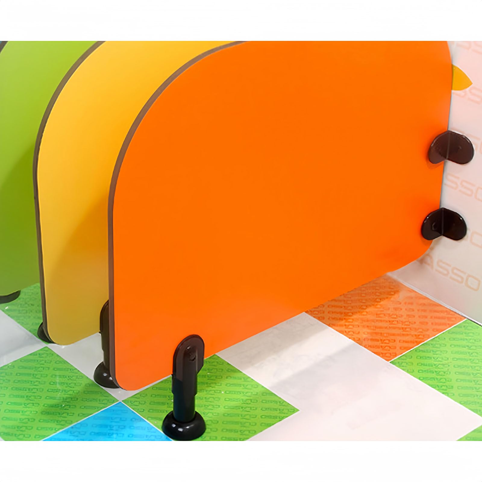 Orinal infantil para baños, ideal para escuelas, guarderías, lugares públicos, tamaño: 60 x 70 cm, color: azul y fácil de instalar