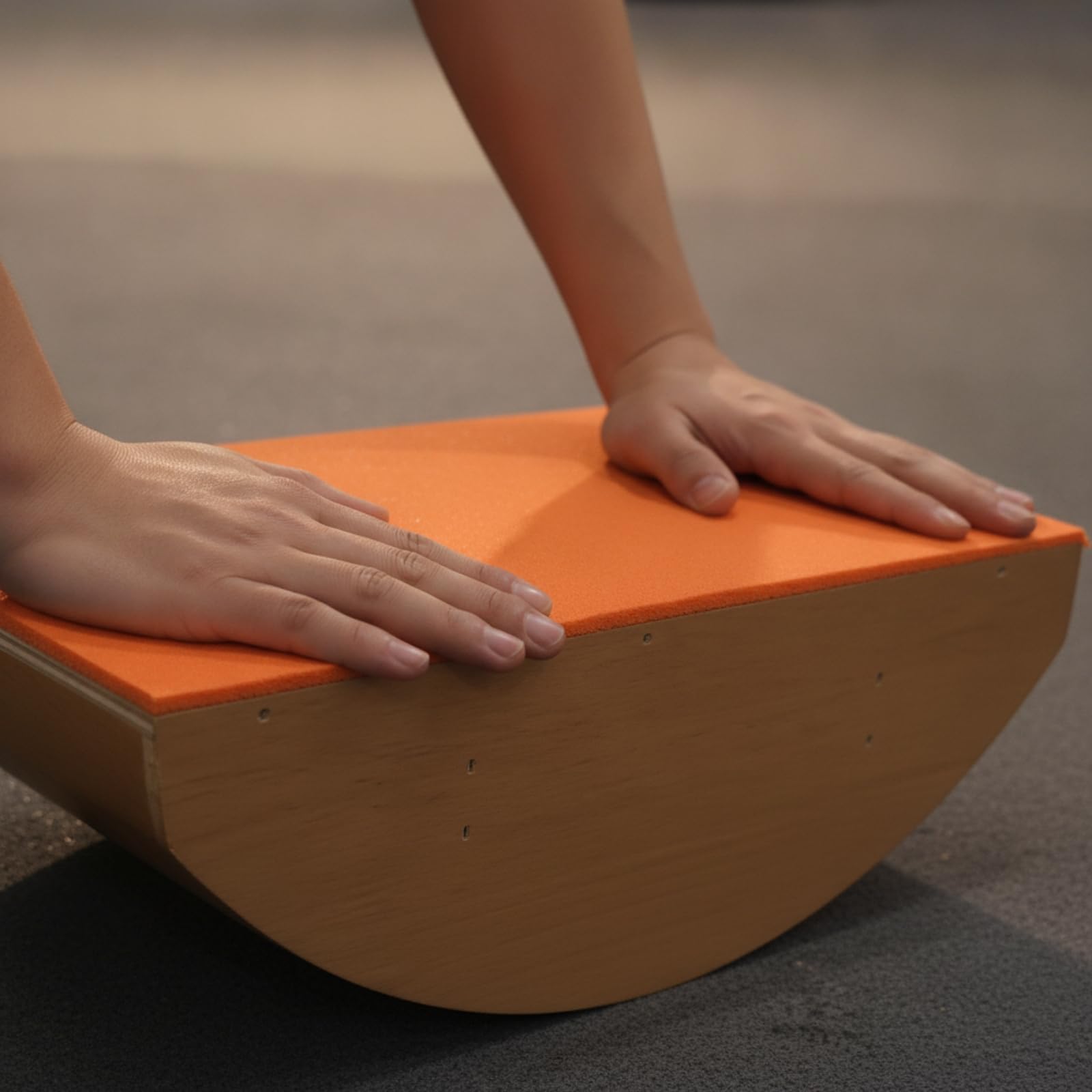 Balance Board in Legno Multifunzione, Naturale, Colore Naturale Del Legno