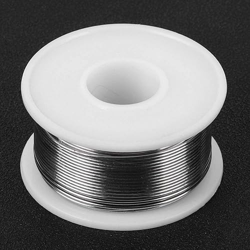 Miniatura 6 de Walfront Alambre de soldadura de núcleo de colofonia 0.039 in 3.53 oz - Sin núcleo de flujo limpio Alambre de soldadura de estaño para reparación