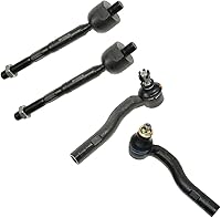 Vista 188 de TRQ - Juego de barras de acoplamiento delanteras interiores y exteriores