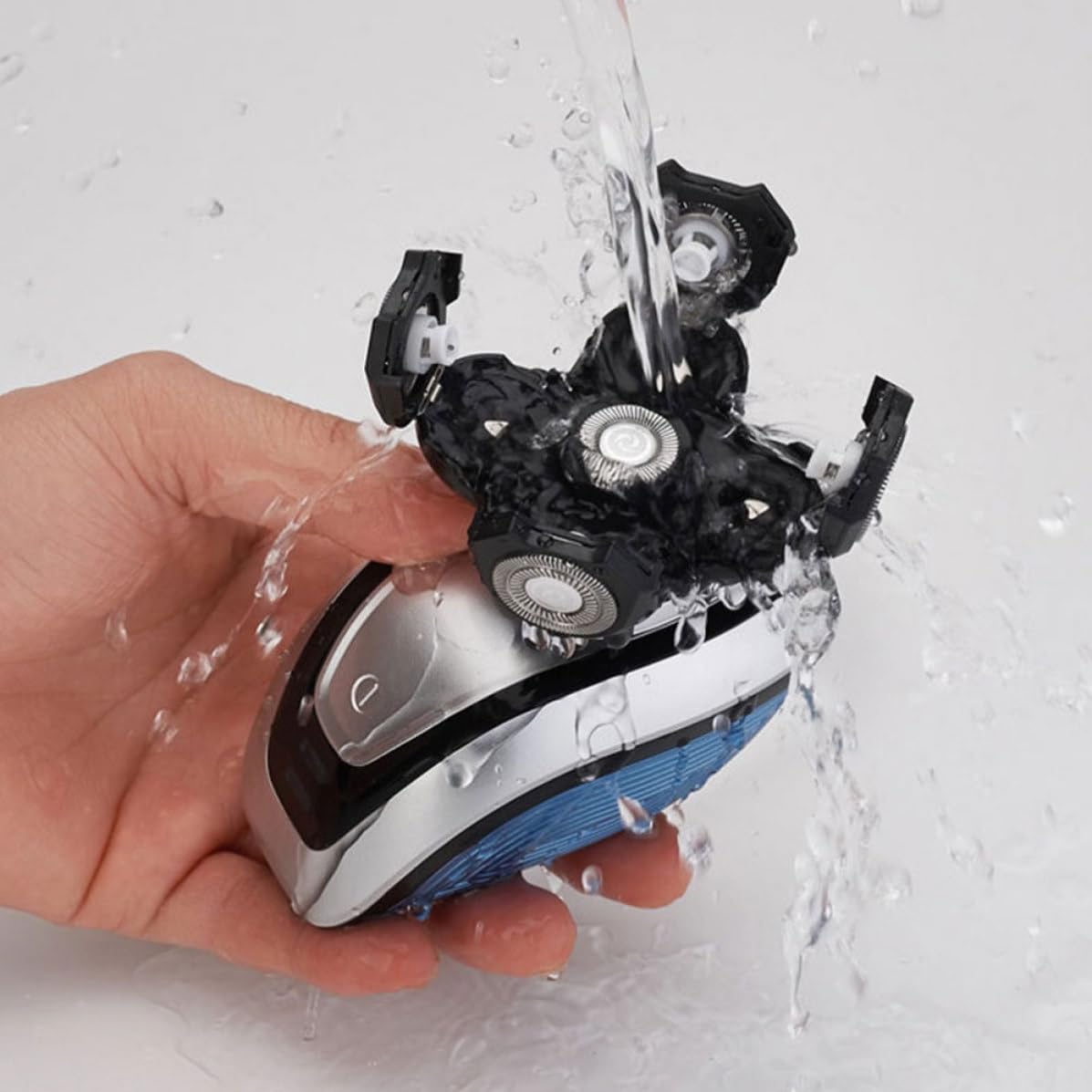 Afeitadora de 5 Cabezales Flotantes 4d Eléctrica USB para Hombres