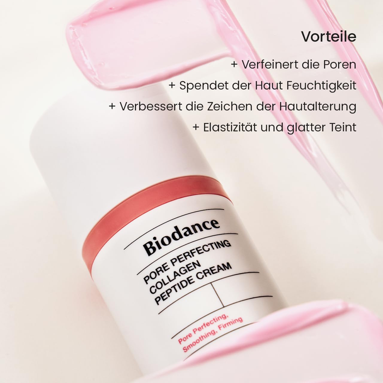 BIODANCE Pore Perfecting Kollagen-Peptidcreme, feuchtigkeitsspendend, auffüllend, Porenpflege, straffende Gesichtspflege, koreanische Hautpflege, Geschenke für Frauen, 50 ml