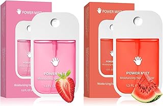 2pcs Hand Sanitizer Spray, Portable Power Mist Hydrating Hand Sanitizers Spray Travel Size, Pocket Hand Sanitizer Multi-Flavor Cleanses Your Hands