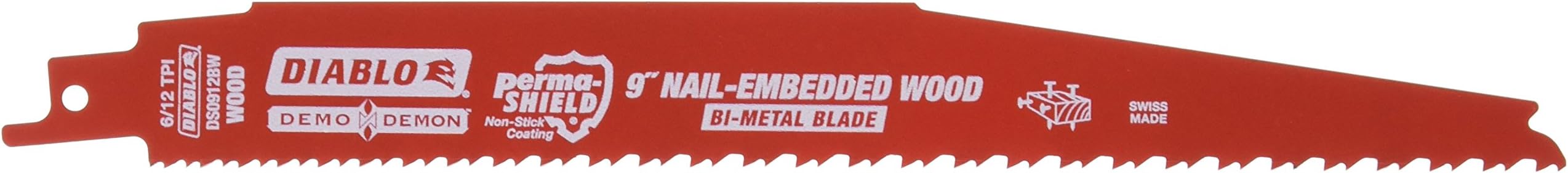 DS0912BW25 Demo Demon 9 in. Reciprocating Saw Blade (25-Pack)