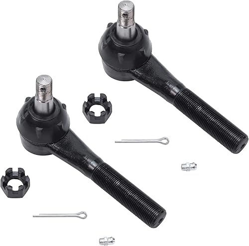 Detroit Axle - RWD - 2 barras de acoplamiento delanteras para Dodge Ram 2500 3500 1994-1999, 2 extremos de barra de acoplamiento exteriores 1995