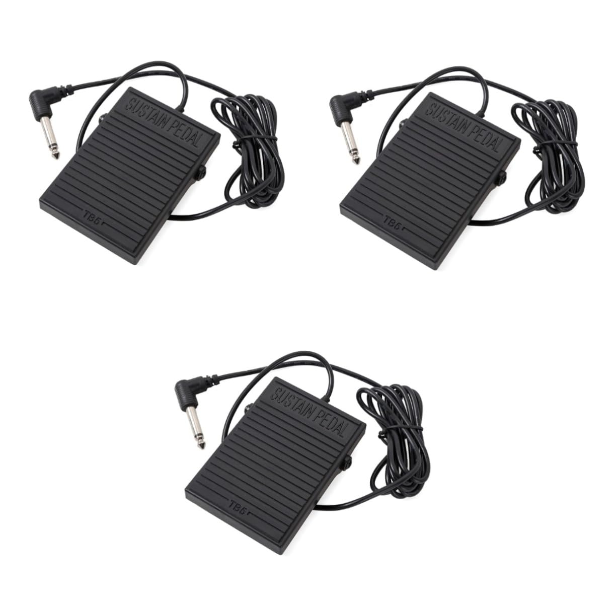 Abaodam 3 Uds Pedal De Pie Piano Pedal De Sostenido Controlador De Pedal De Sostenido