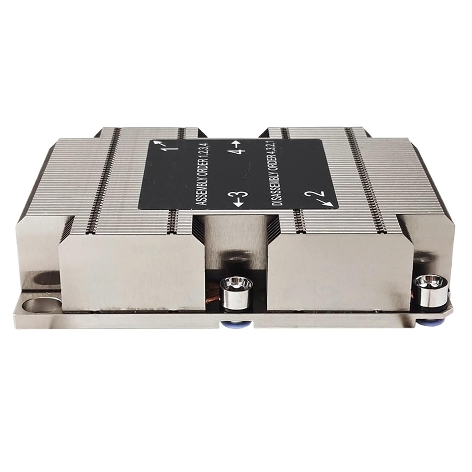 LGA3647 CPU Cooler 3647 Narrow Heatsink for 1u Server