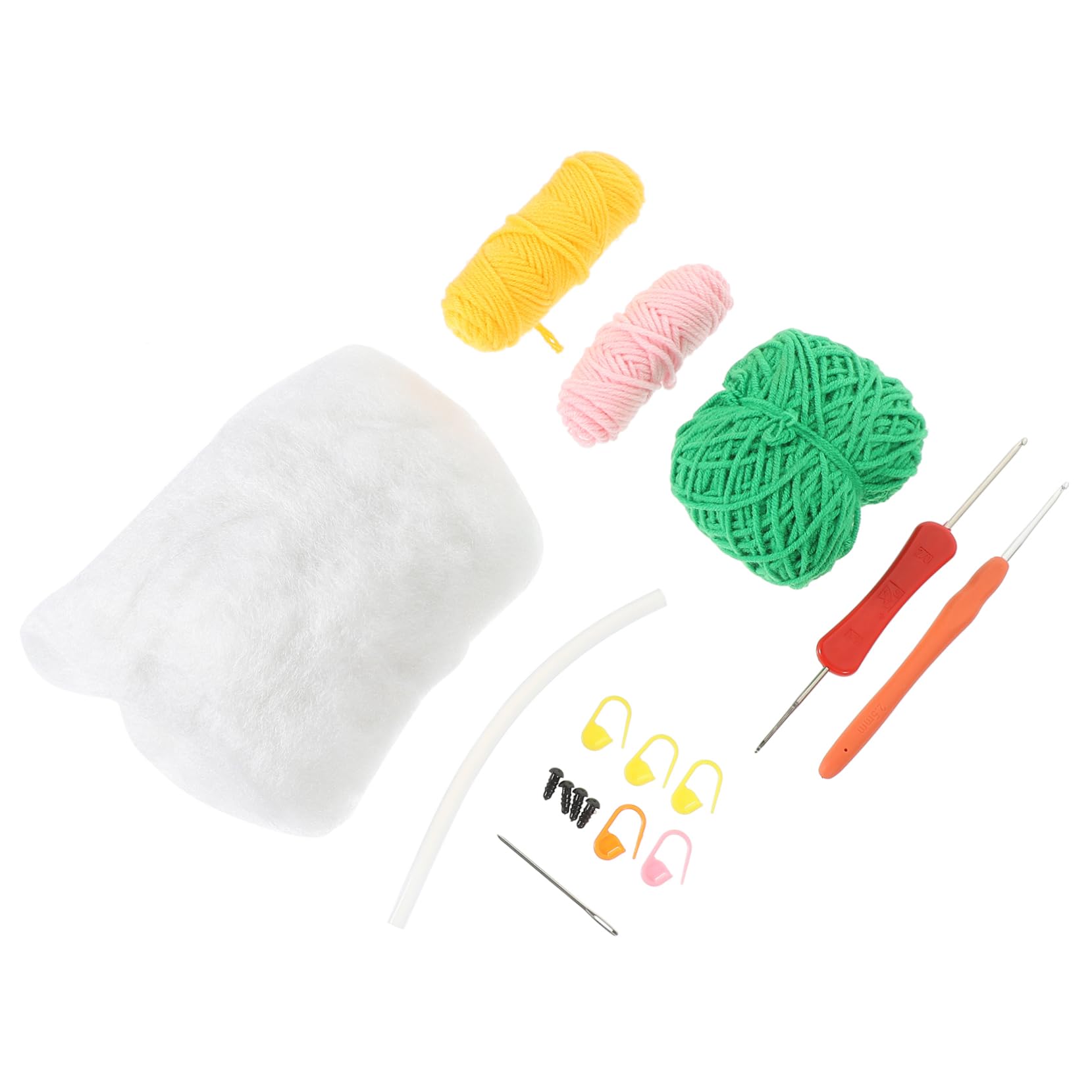 DIYEAH 3 Juegos Kit De Ganchillo Para Principiantes Kit De Crochet De Tulipán Agujas De Crochet Ergonómicas Kit De Arte Equipo Kits De Crochet Accesorios El Plastico