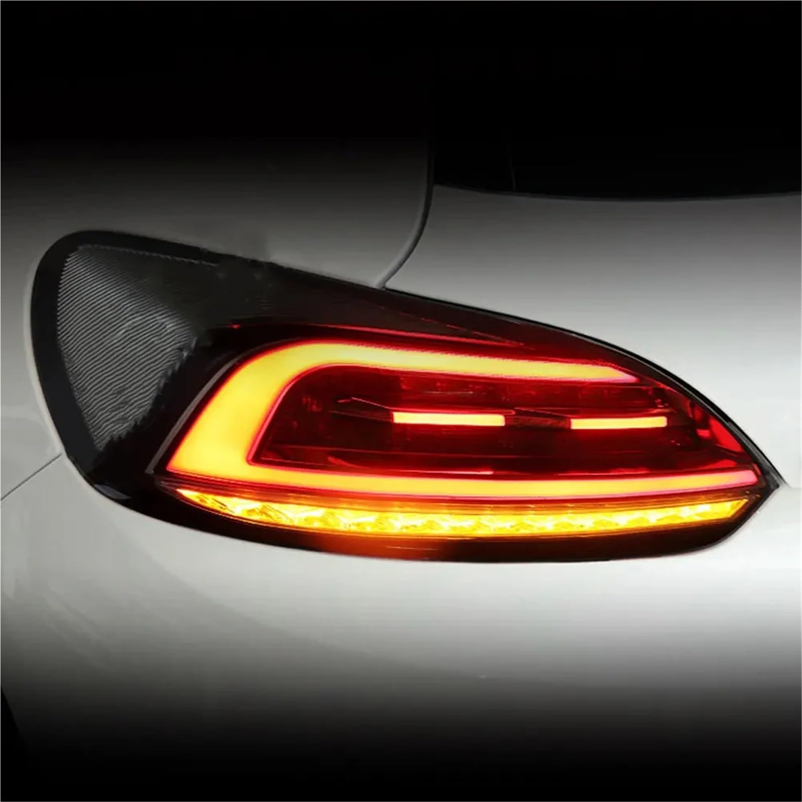 Lampa tylna zespolona Akcesoria samochodowe do VW 2009-2014 Lampy tylne światła mijania światła hamowania światła obrotowe tylne światła LED(RED)