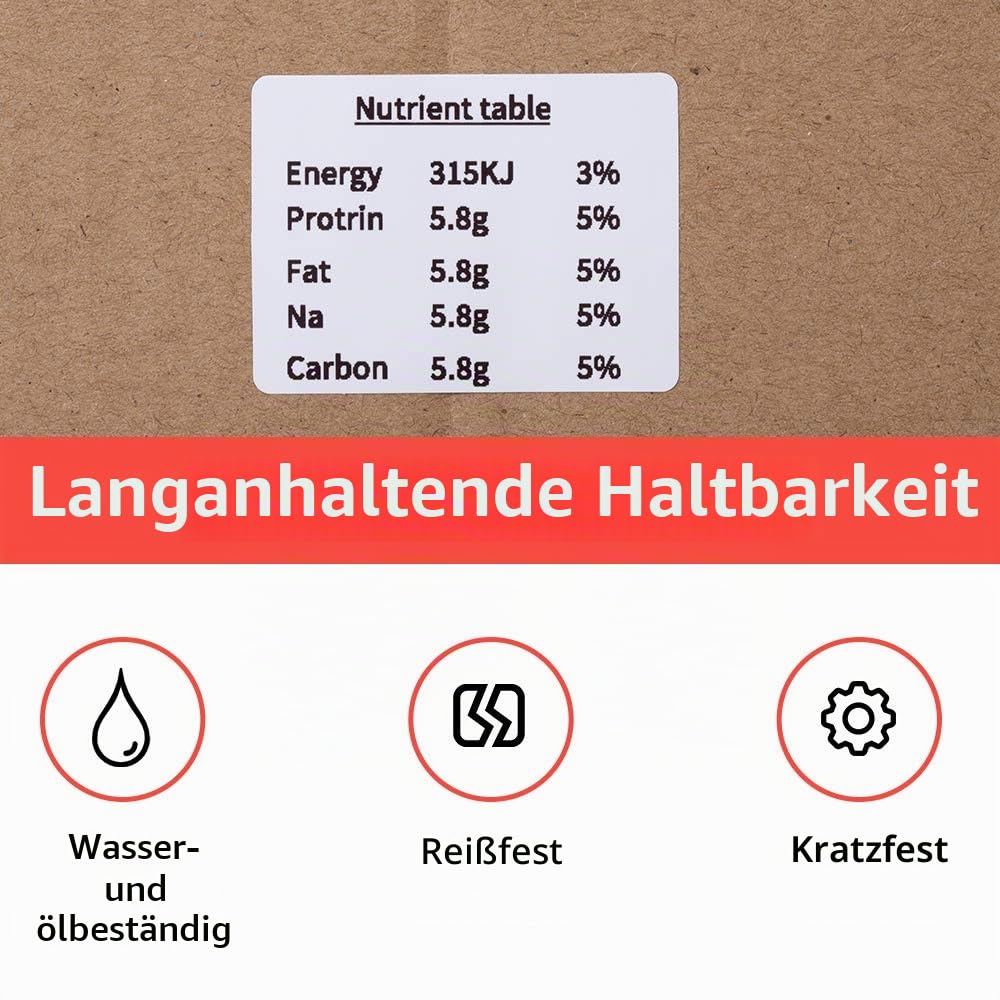 Phomemo M110 Etiketten 40x30mm Thermodirekt-Etiketten für M110/M120/M220/M108/M100/M150/M250/M260