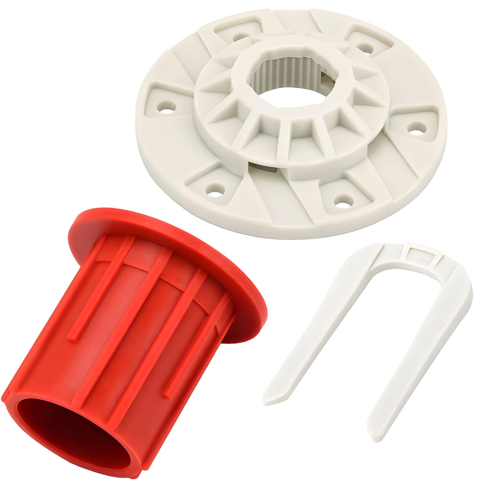 Msioytog Polystyrene Operate Wheel Set for Washer Basket Replacement Ensures Longevity Compatibility Operate