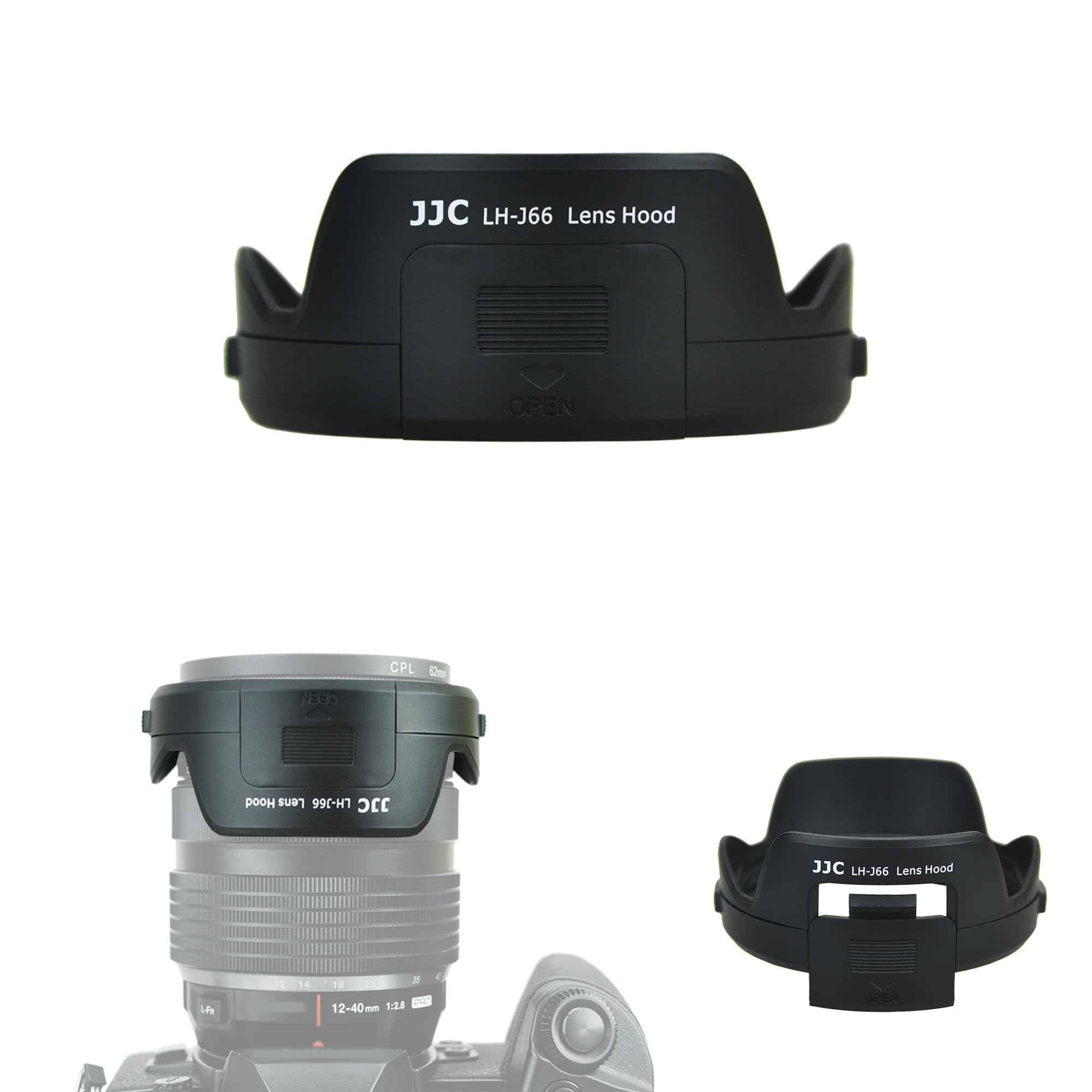 Amazon | JJC LH-66 レンズフード オリンパス M.Zuiko Digital ED 12