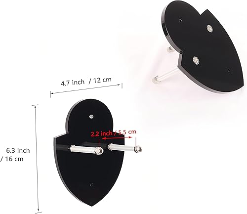 Miniatura 5 de Soporte para espadas de pared, estante de espada para colgar en la pared, soporte para espadas para colgar en la pared, exhibición vertical de