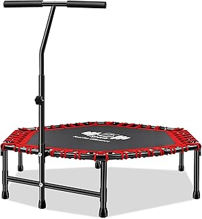 FK Sports Foldable Fitness Mini Trampoline Rebounder