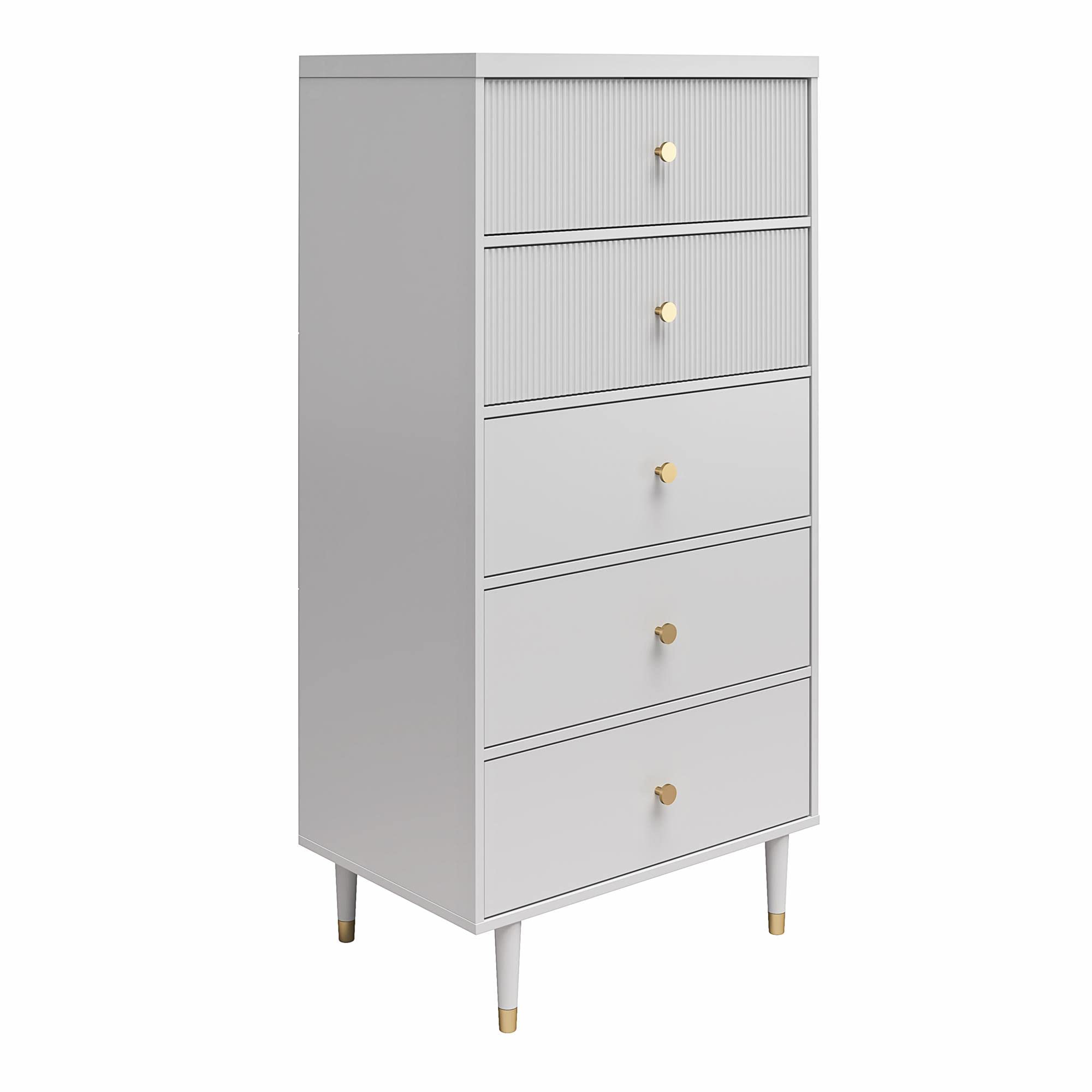 CosmoLiving by Cosmopolitan Elizabeth Dressers, Grey