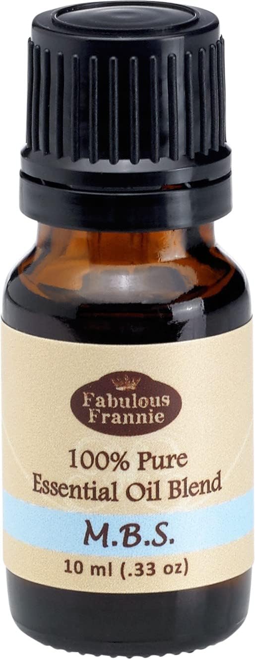 Fabulous Frannie MBS (Mind, Body & Soul) Blend of Orange, Clove, Ylang Ylang and Amyris Pure Essential Oil Blend 10ml (.33oz)