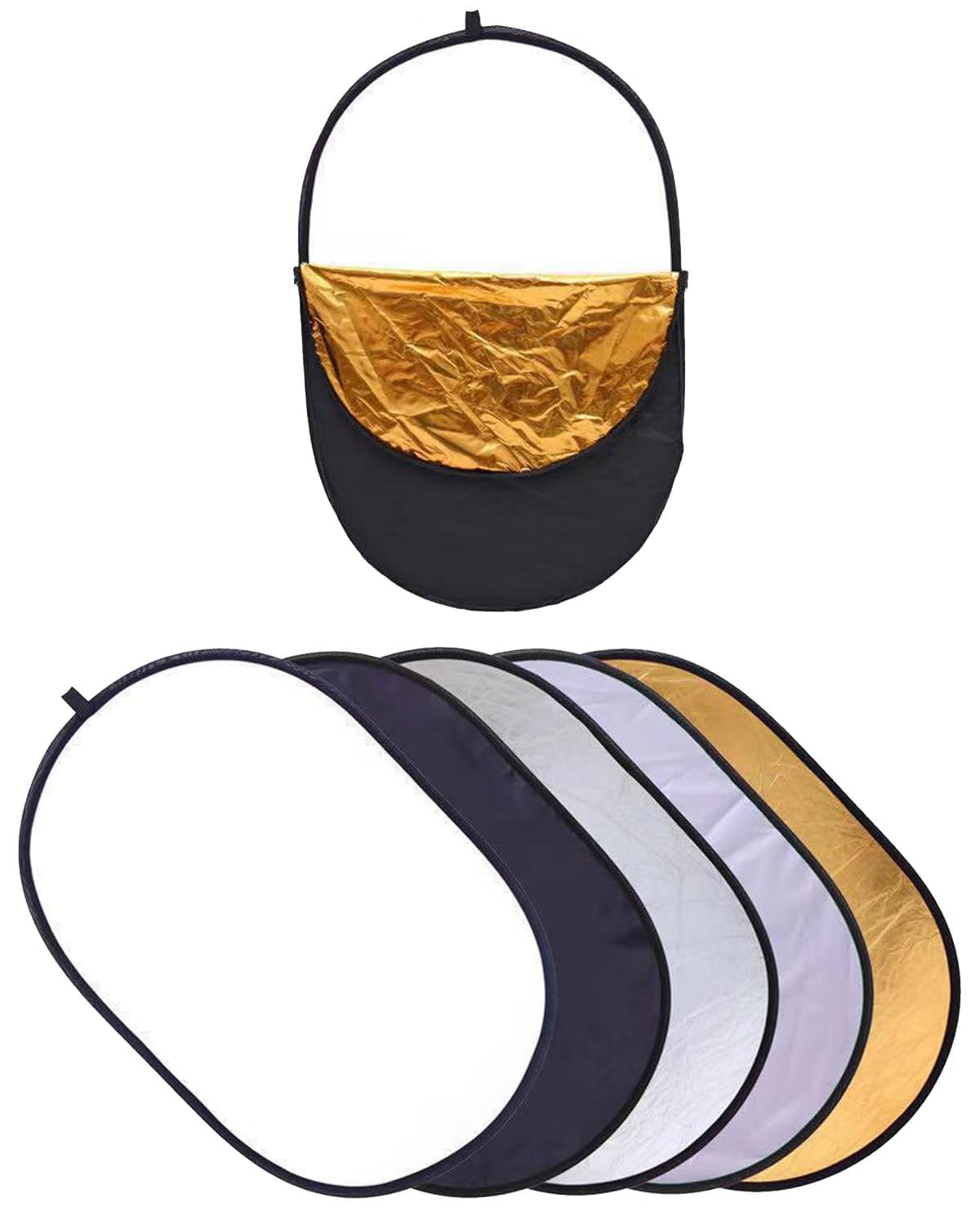 Reflector, 5 in 1 Reflector for Photography with Storage Bag