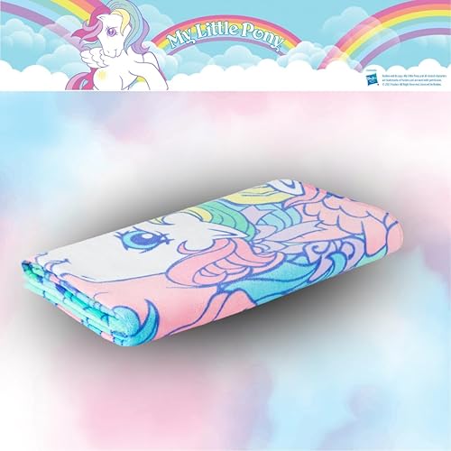 Miniatura 6 de Franco My Little Pony Retro - Toalla de baño de algodón súper suave 60 x 30 pulgadas producto oficial de My Little Pony coleccionables
